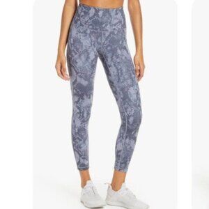 ⚡️Zella S Leggings Blue Snake Print High Rise 7/8 Athletic Gym Yoga Activewear